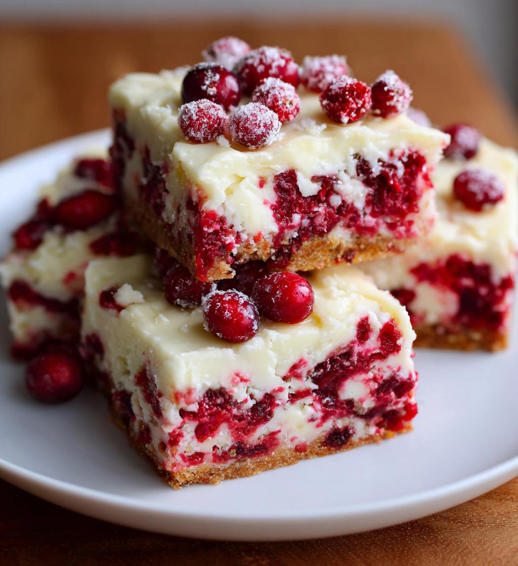 cranberry bliss bars