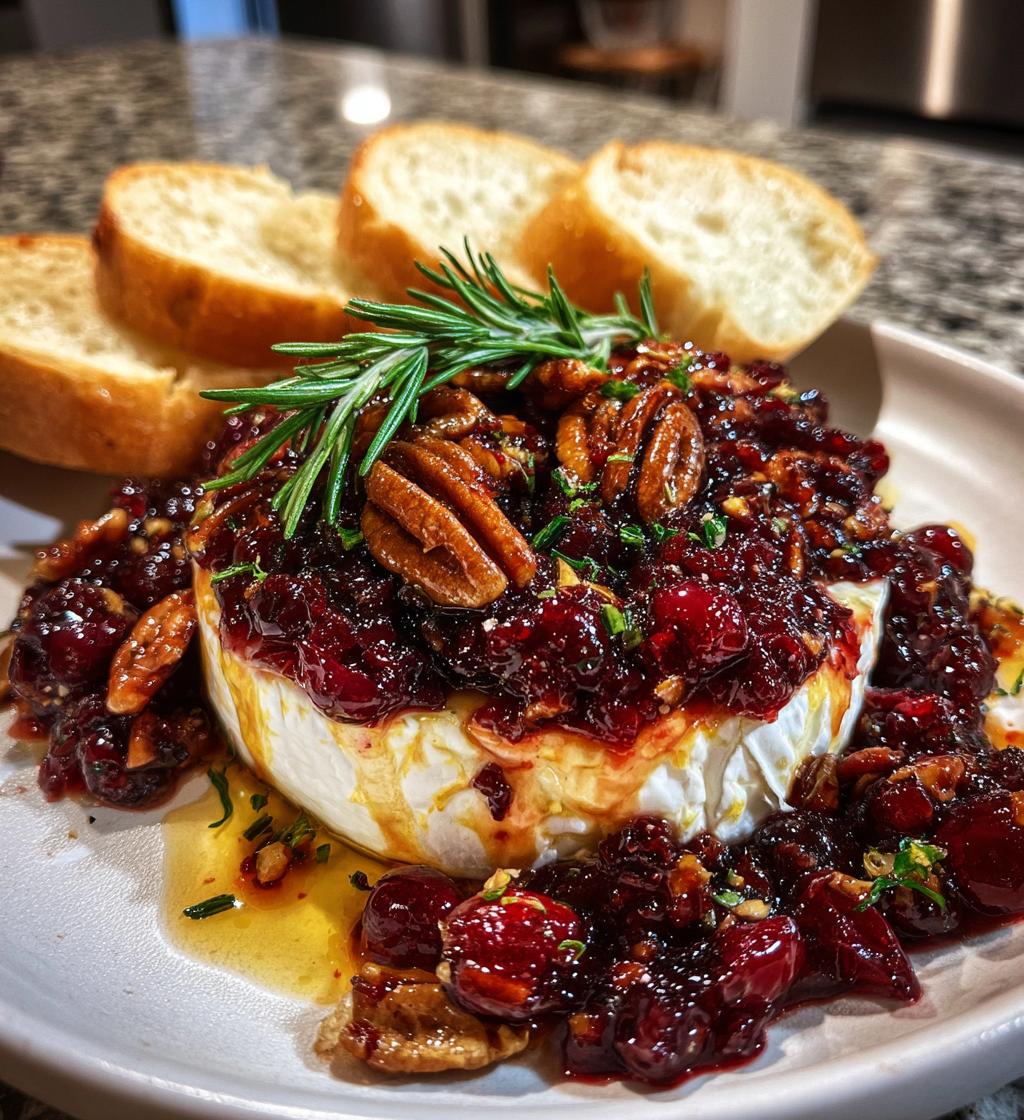 cranberry brie
