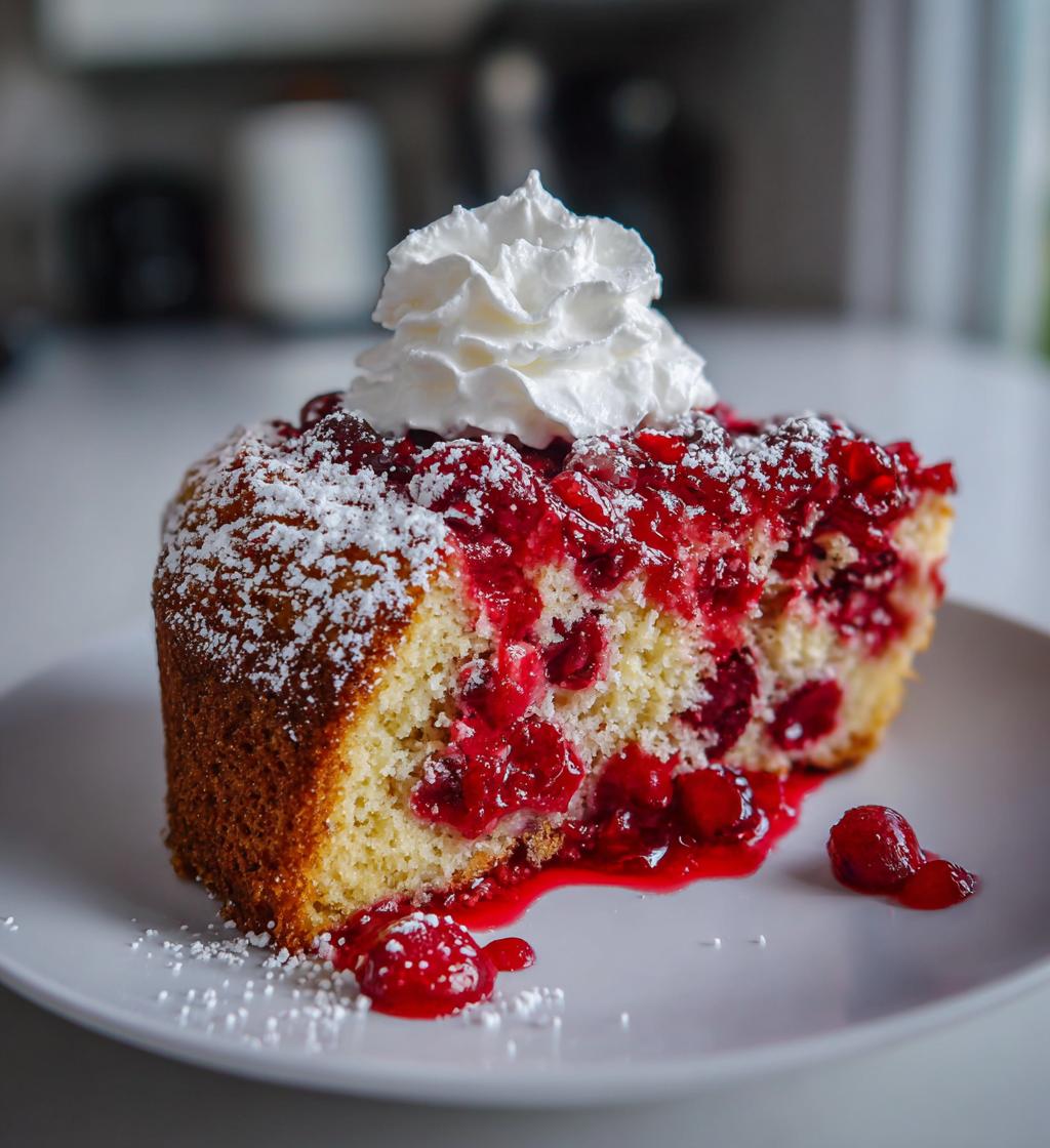 cranberry christmas cake
