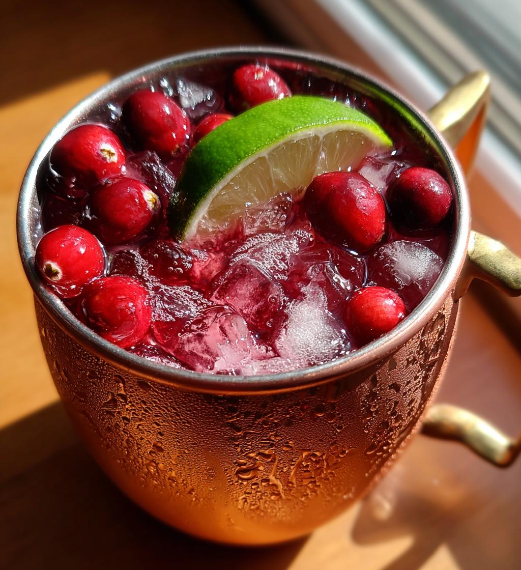 cranberry moscow mule recipe