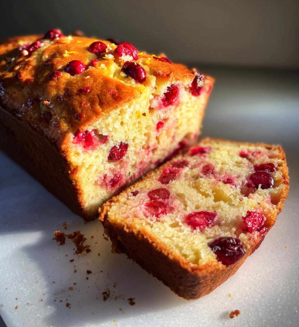 cranberry orange bread