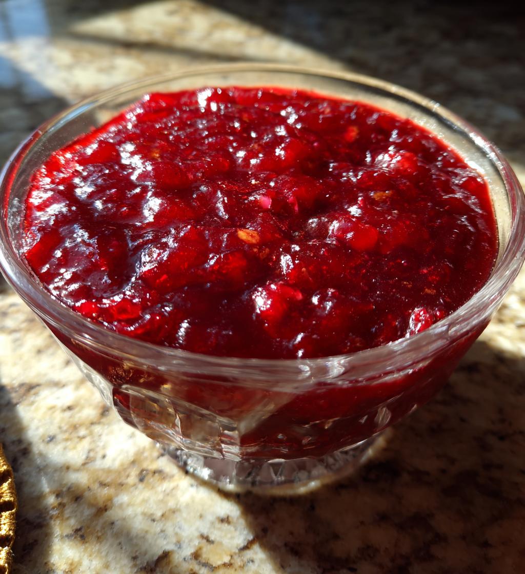 cranberry sauce
