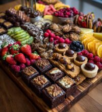 dessert board
