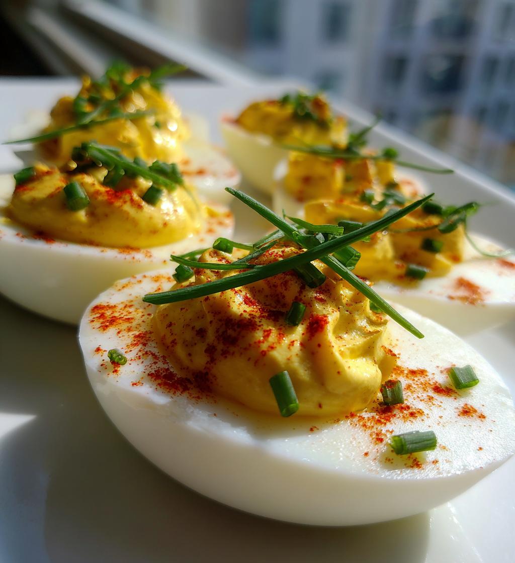 deviled eggs