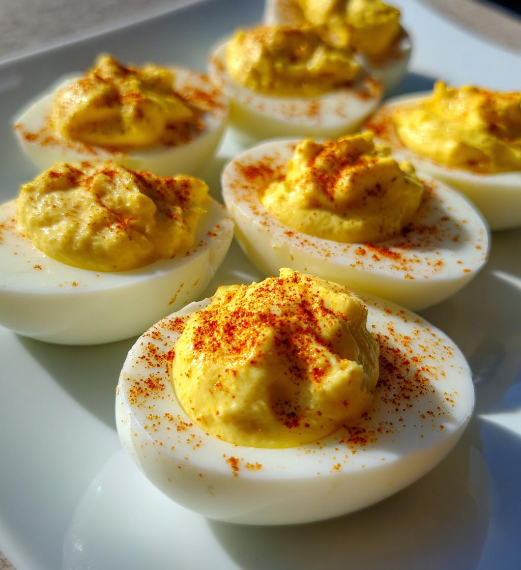 deviled eggs