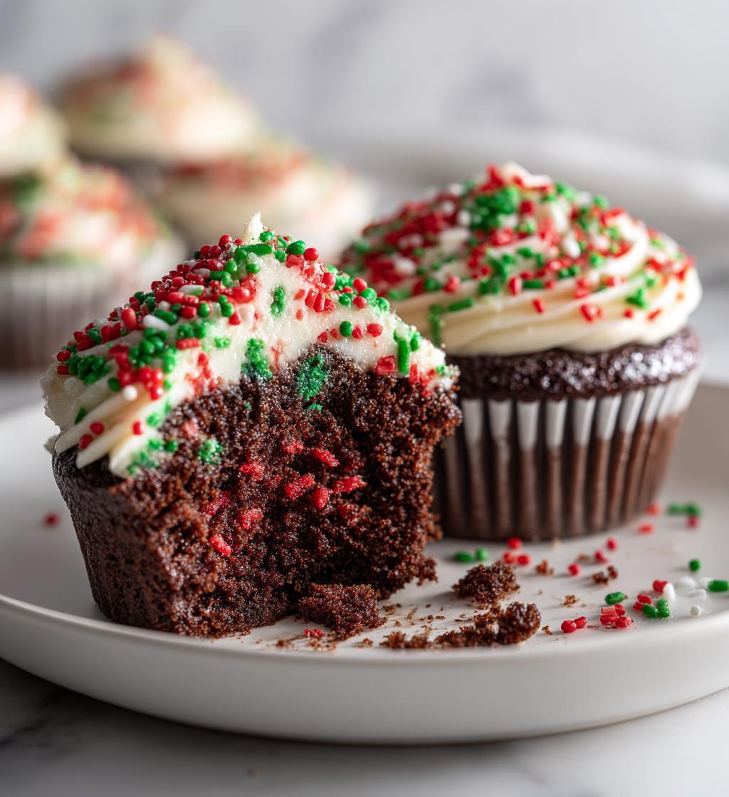 easy christmas cupcakes