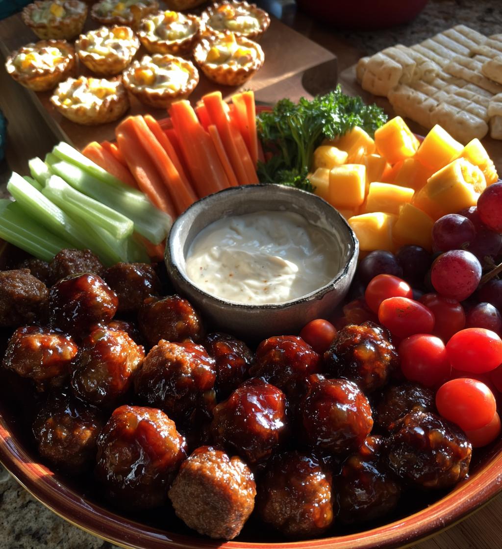 easy christmas party food