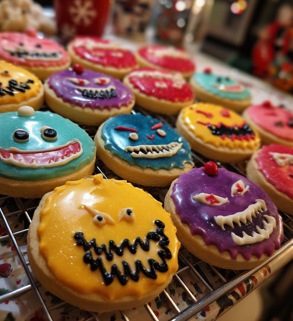 funny christmas cookies