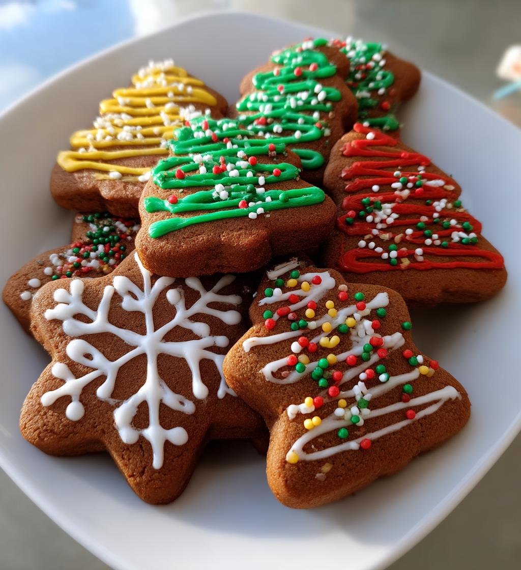 gingerbread cookies decorated