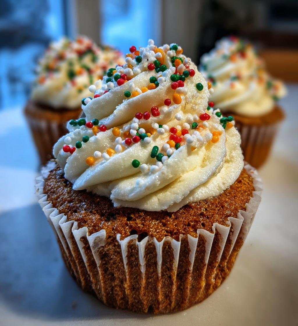 gingerbread cupcakes