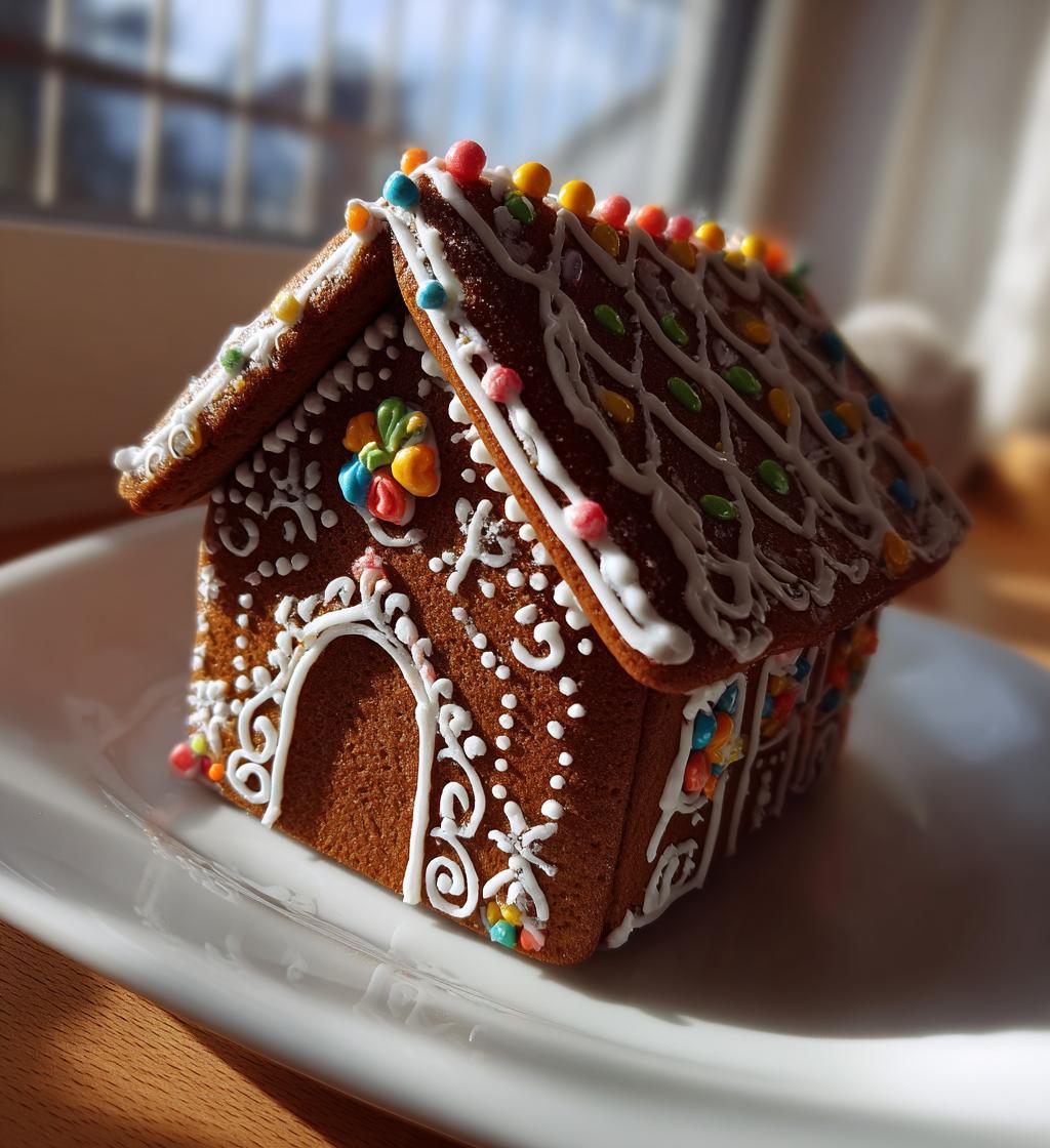 gingerbread house icing