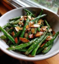 green bean almondine