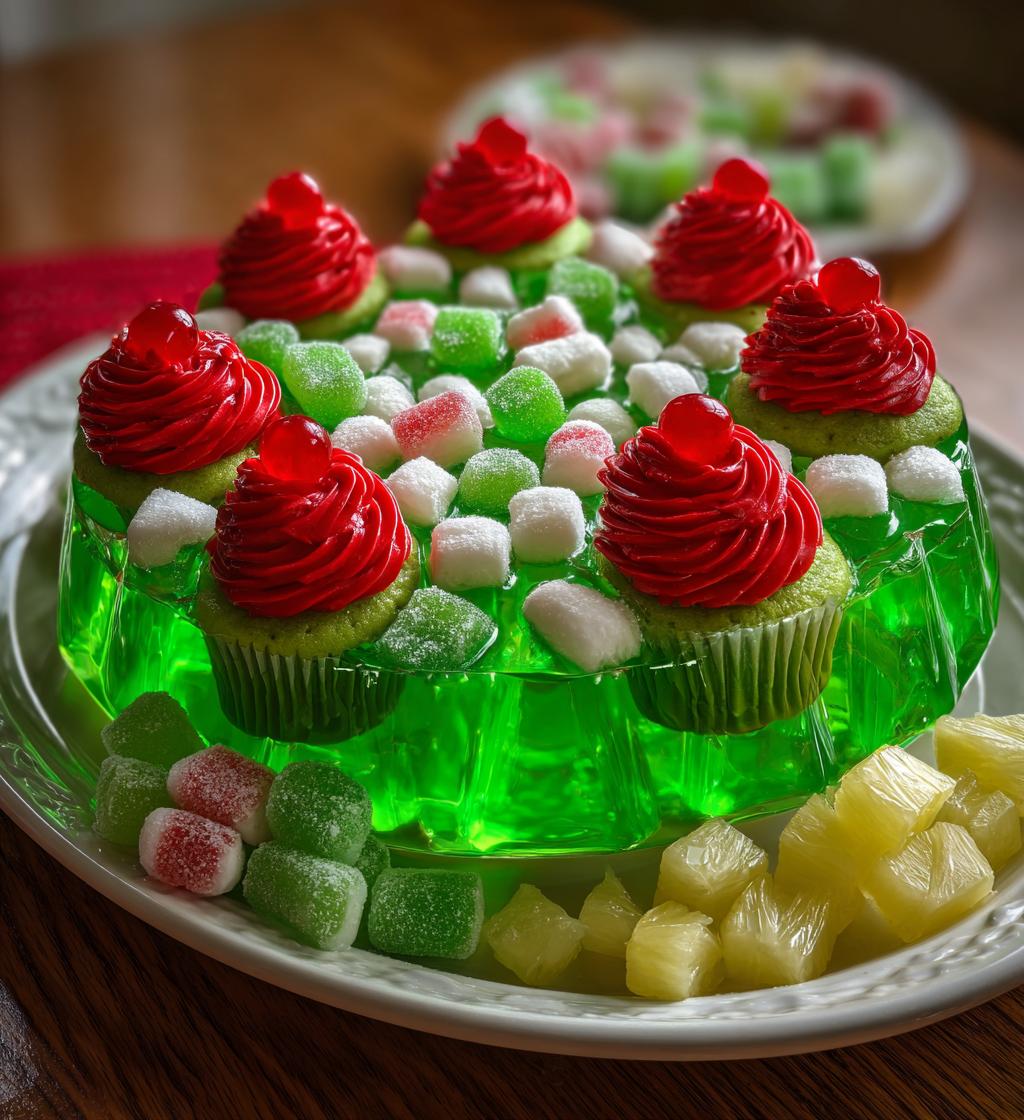 grinch christmas party food