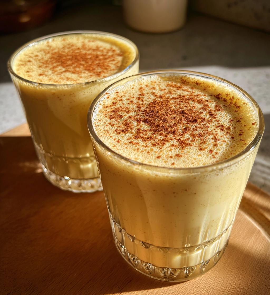 homemade eggnog