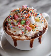 hot chocolate station ideas