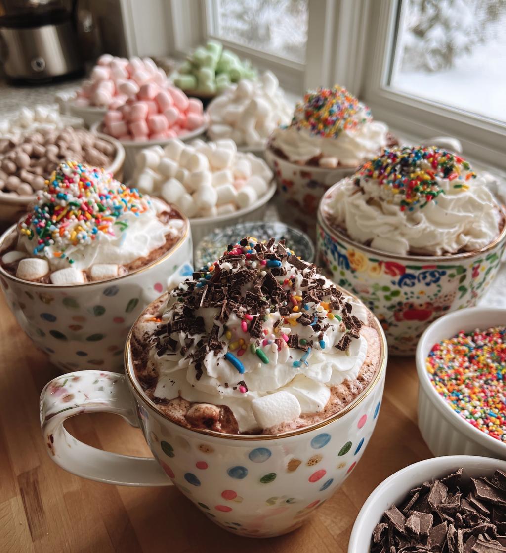 hot cocoa bar christmas