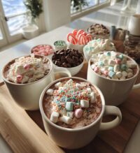 hot cocoa bar ideas christmas