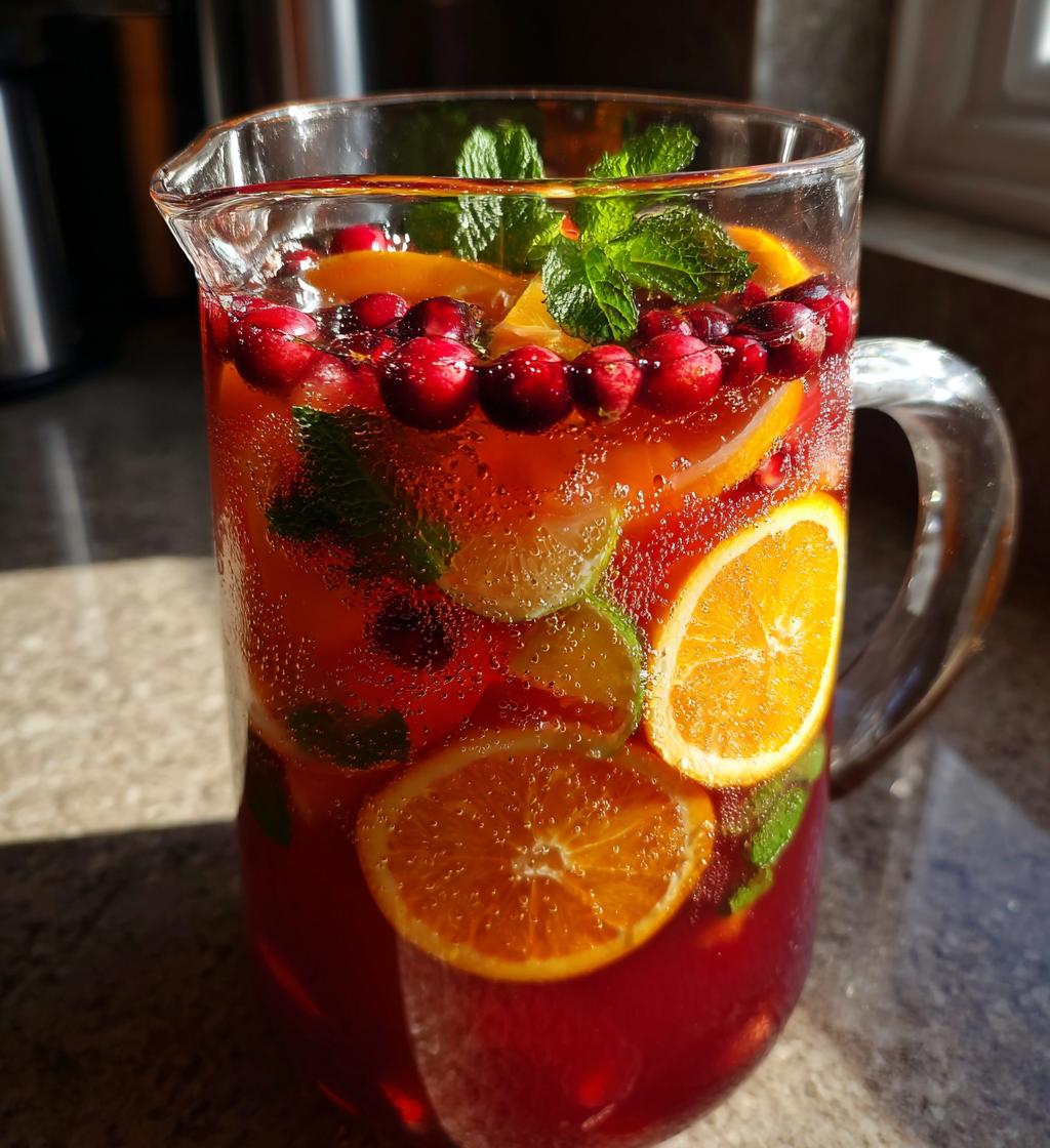 large batch christmas cocktails