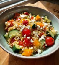 mediterranean quinoa salad