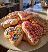 new year cookies decorated