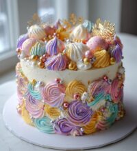 new years cake decorating