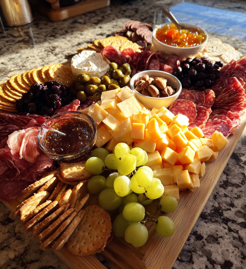 new years eve charcuterie board