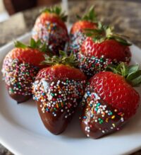 new years eve strawberries