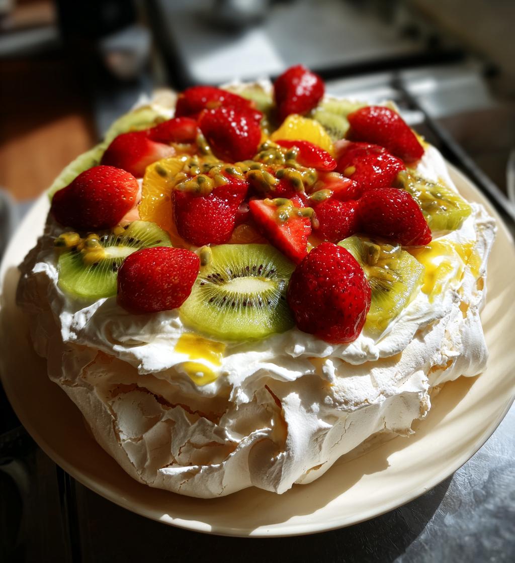 new years pavlova