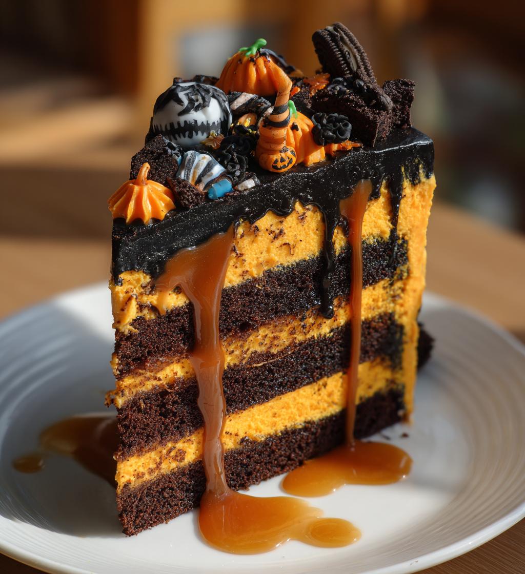 nightmare before christmas cake