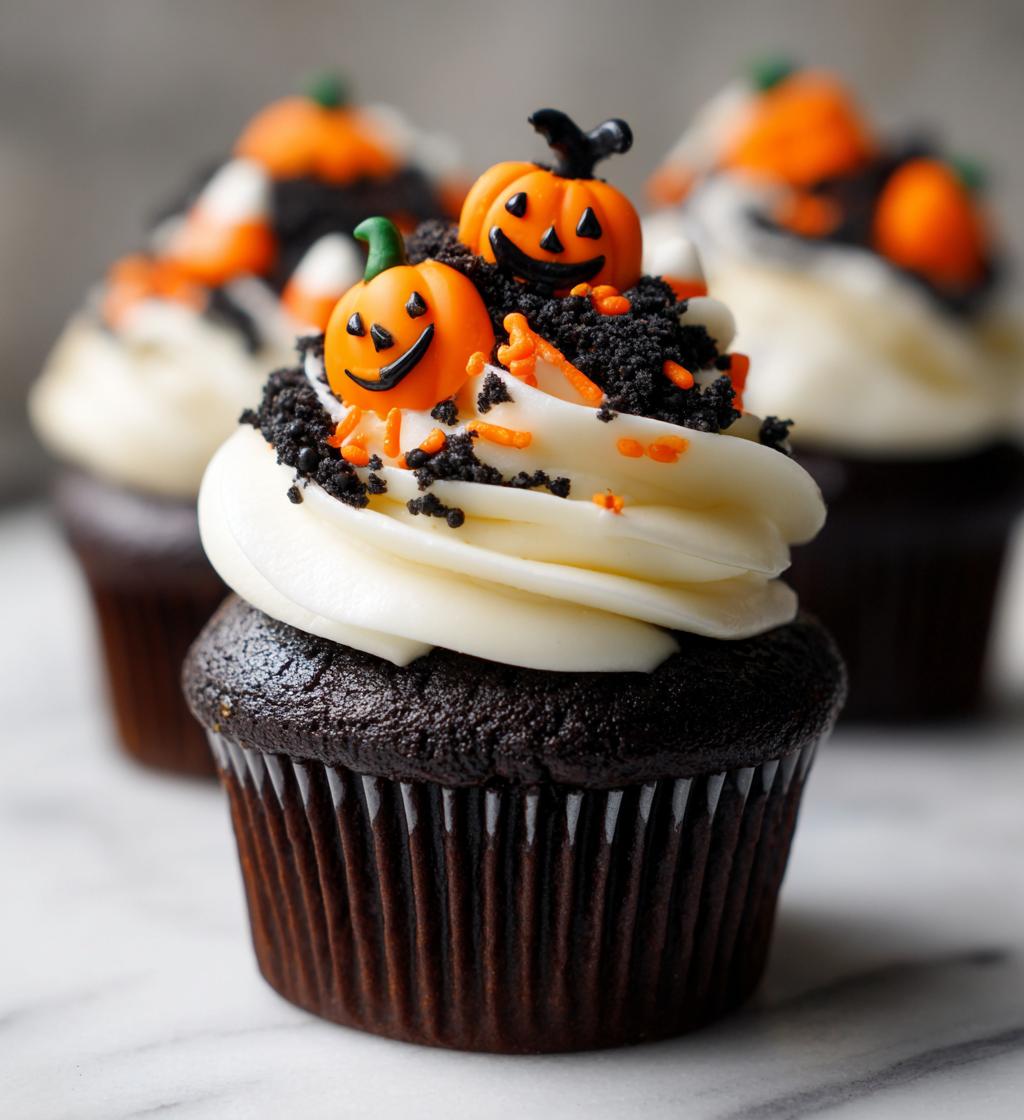 nightmare before christmas cupcakes