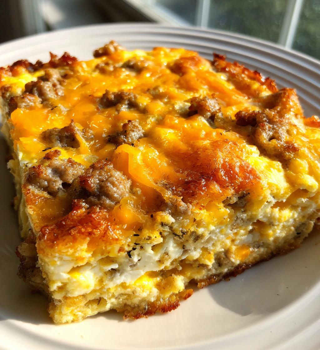 overnight breakfast casserole