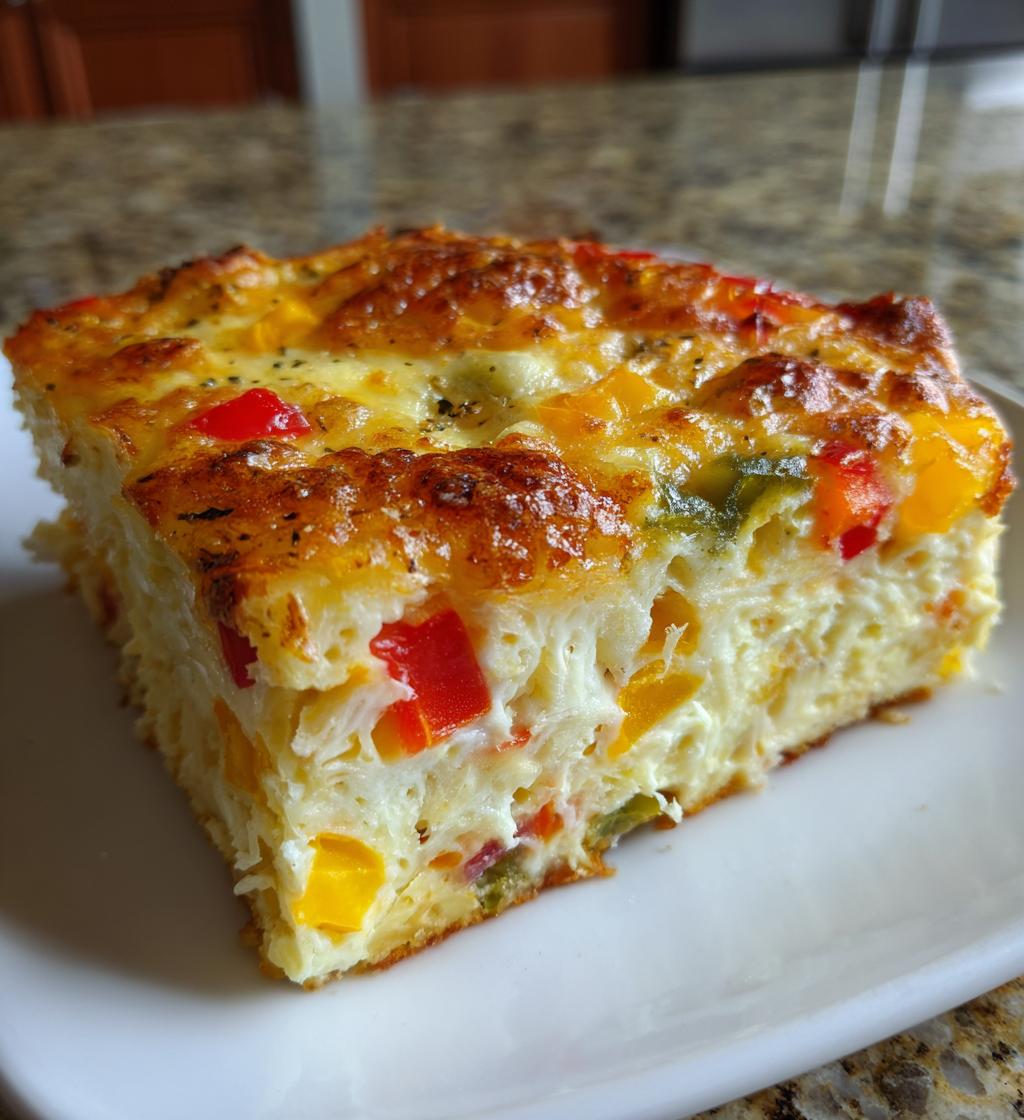 overnight egg casserole