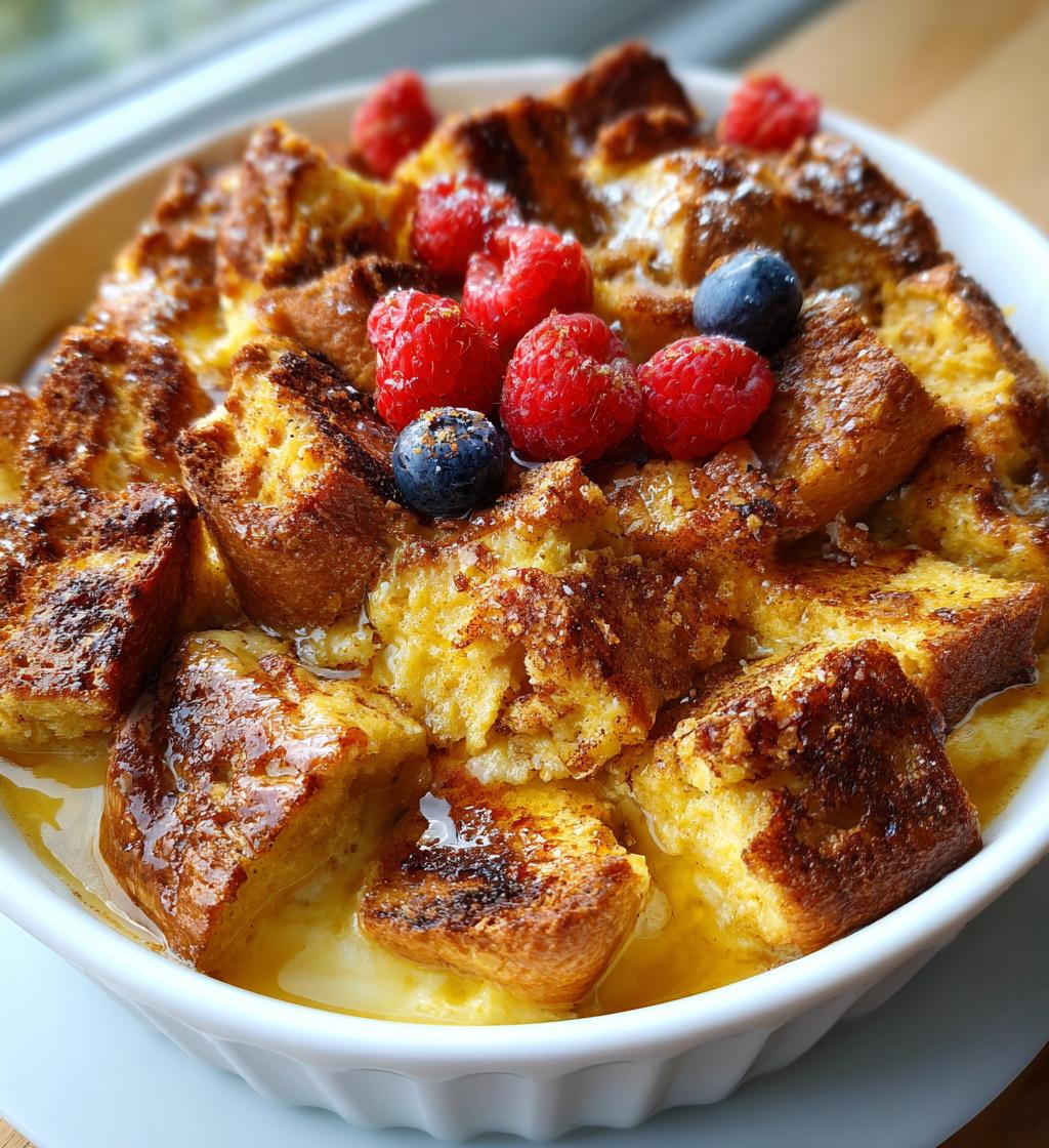 overnight french toast casserole