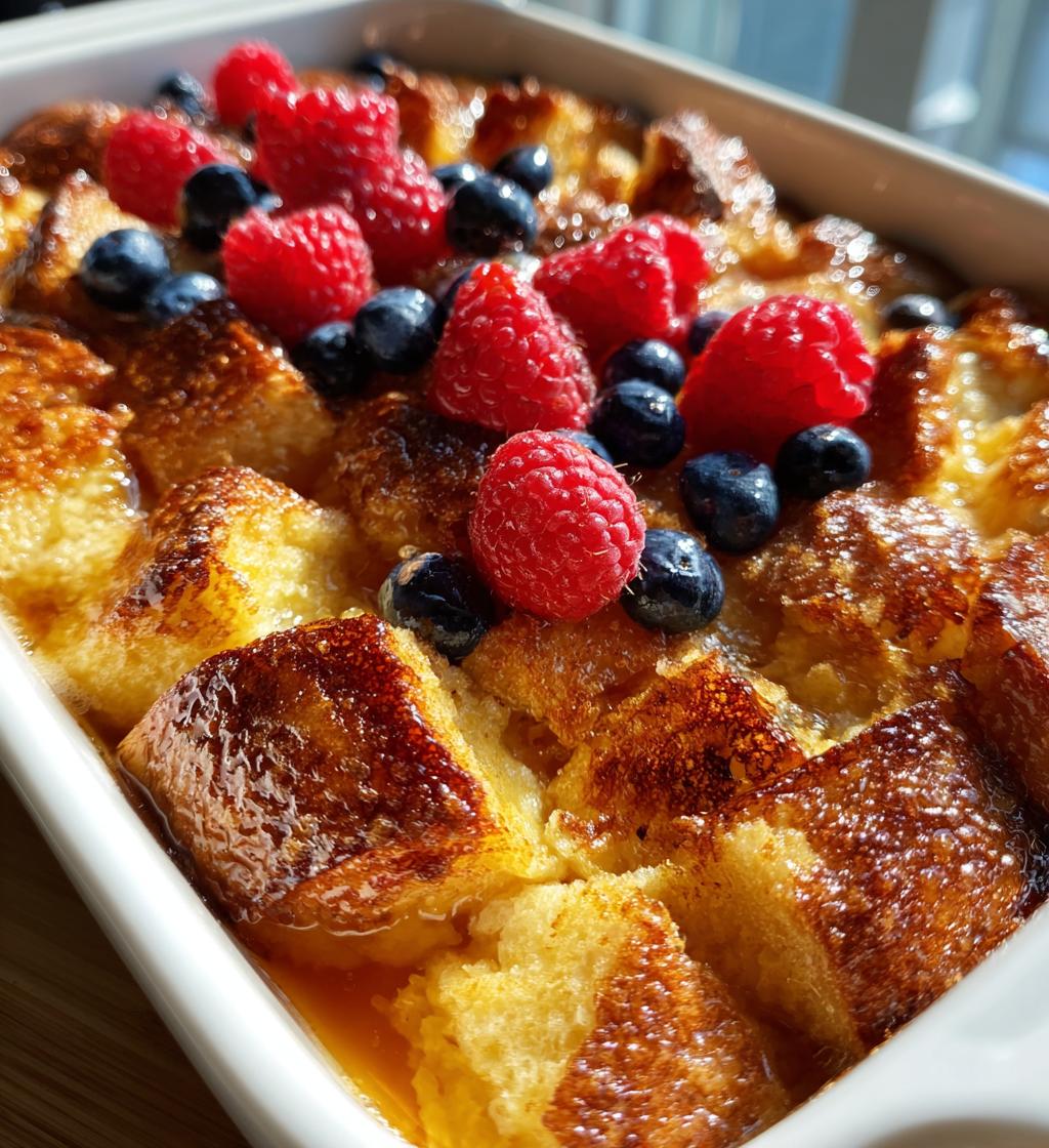 overnight french toast casserole