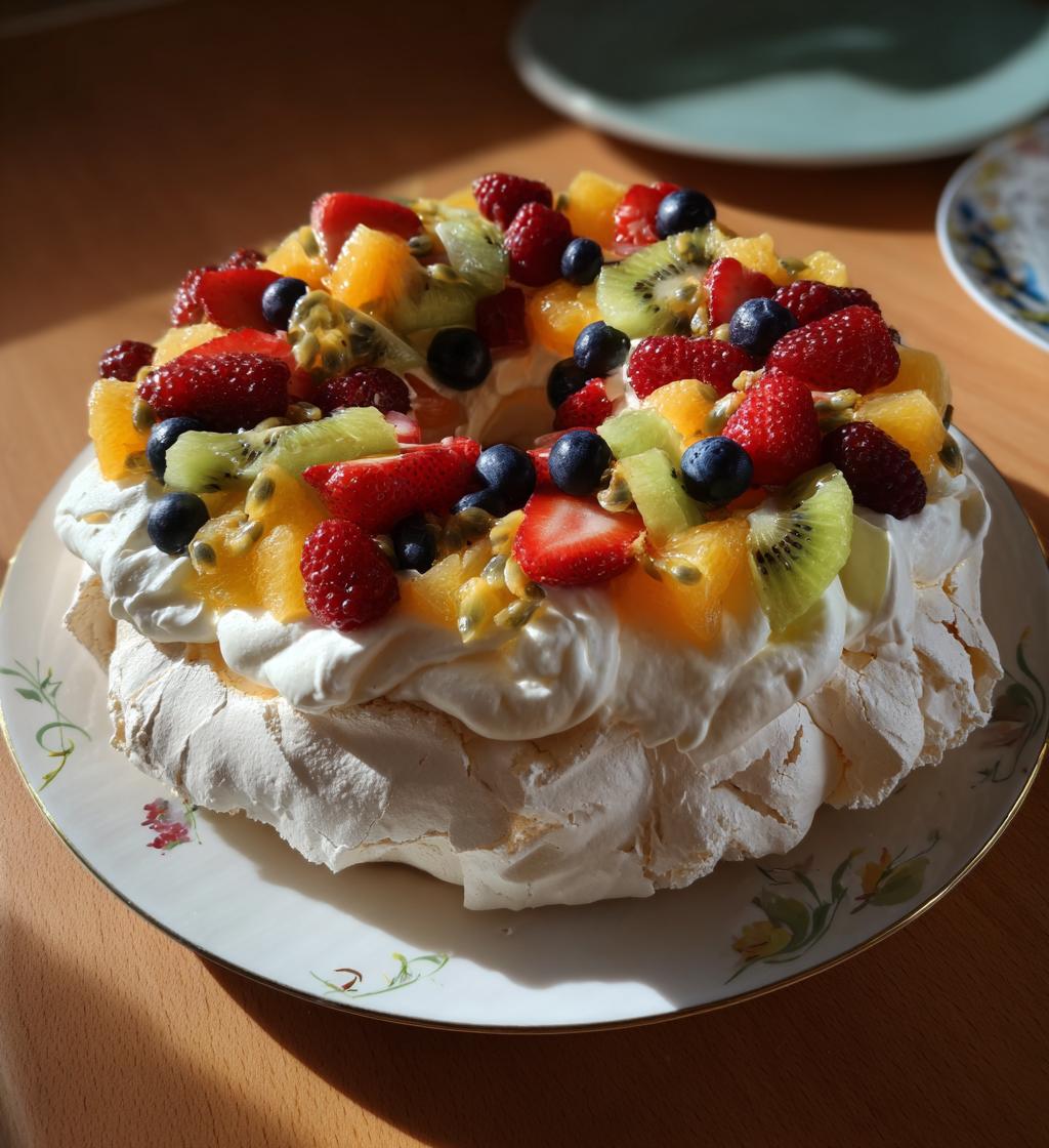 pavlova wreath