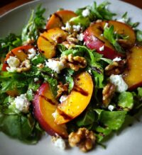 peach salad
