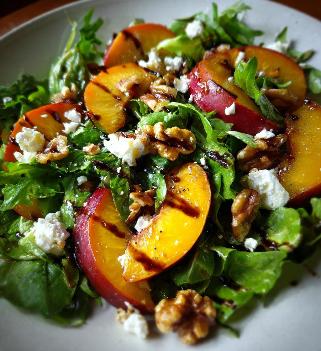 peach salad