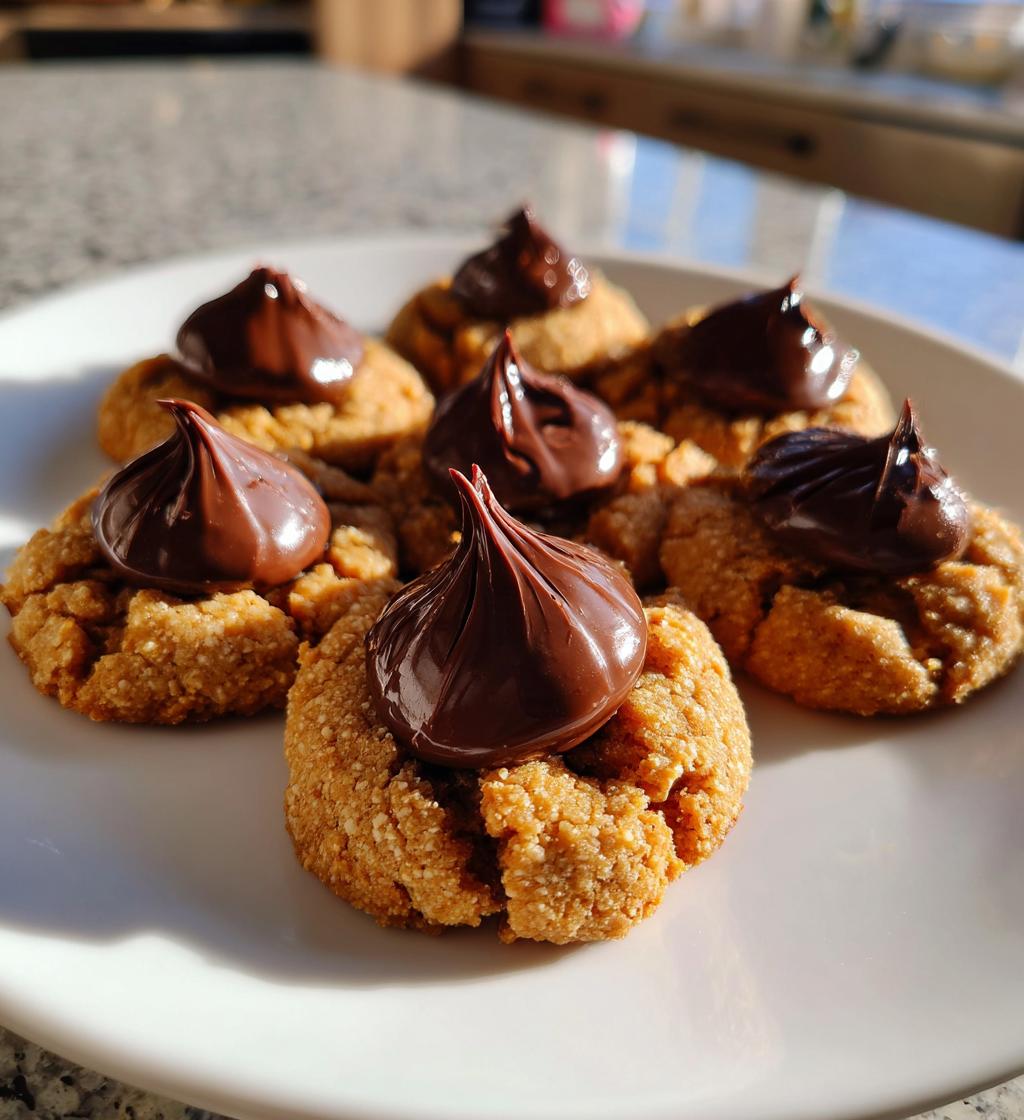 peanut butter blossom cookies
