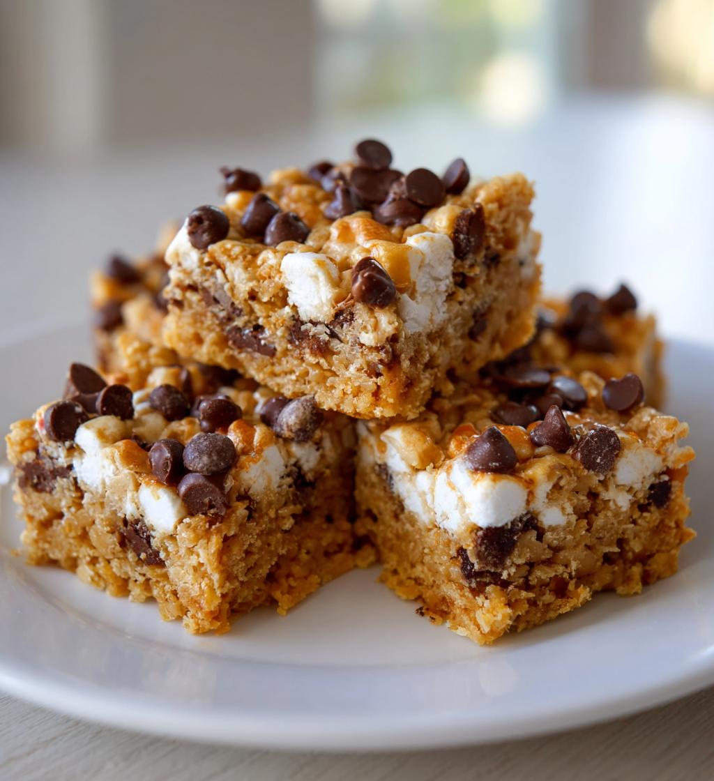 peanut butter marshmallow squares