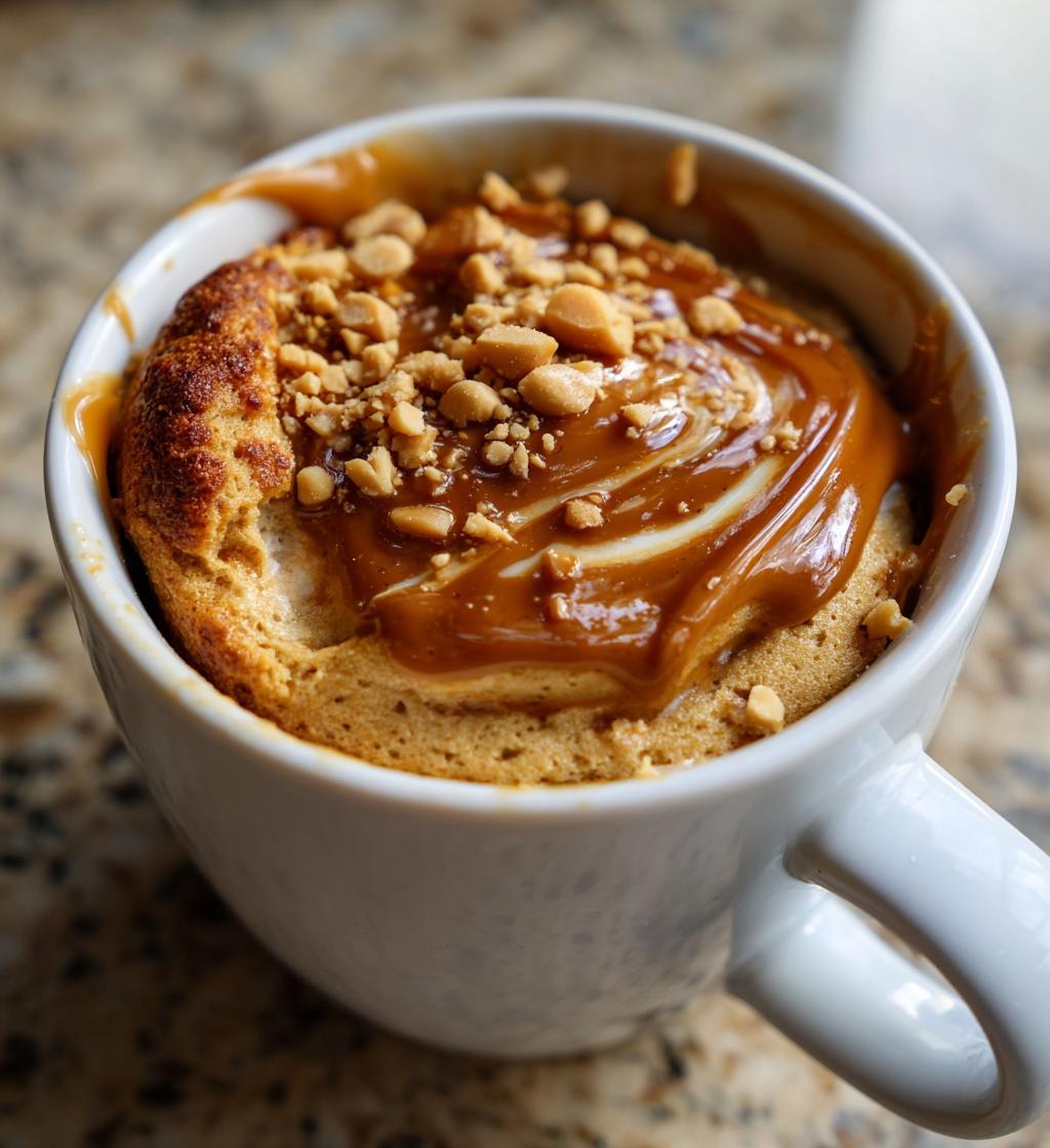 peanut butter mug cake