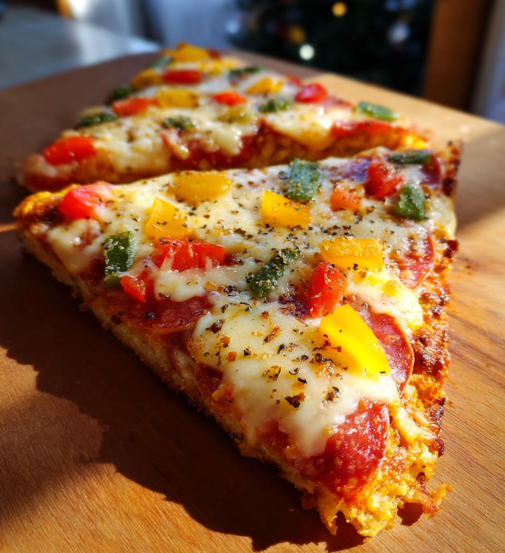 pizza christmas tree