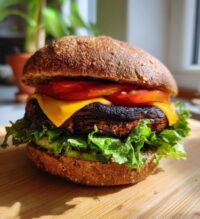 portobello mushroom burger