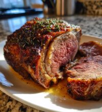 rib roast recipe bone in oven