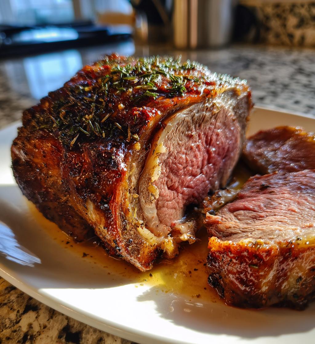rib roast recipe bone in oven