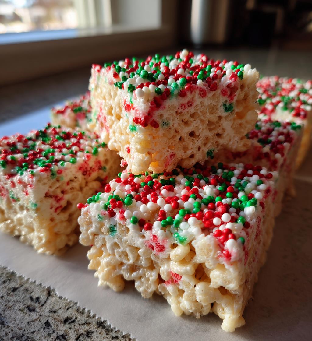 rice krispie treats christmas