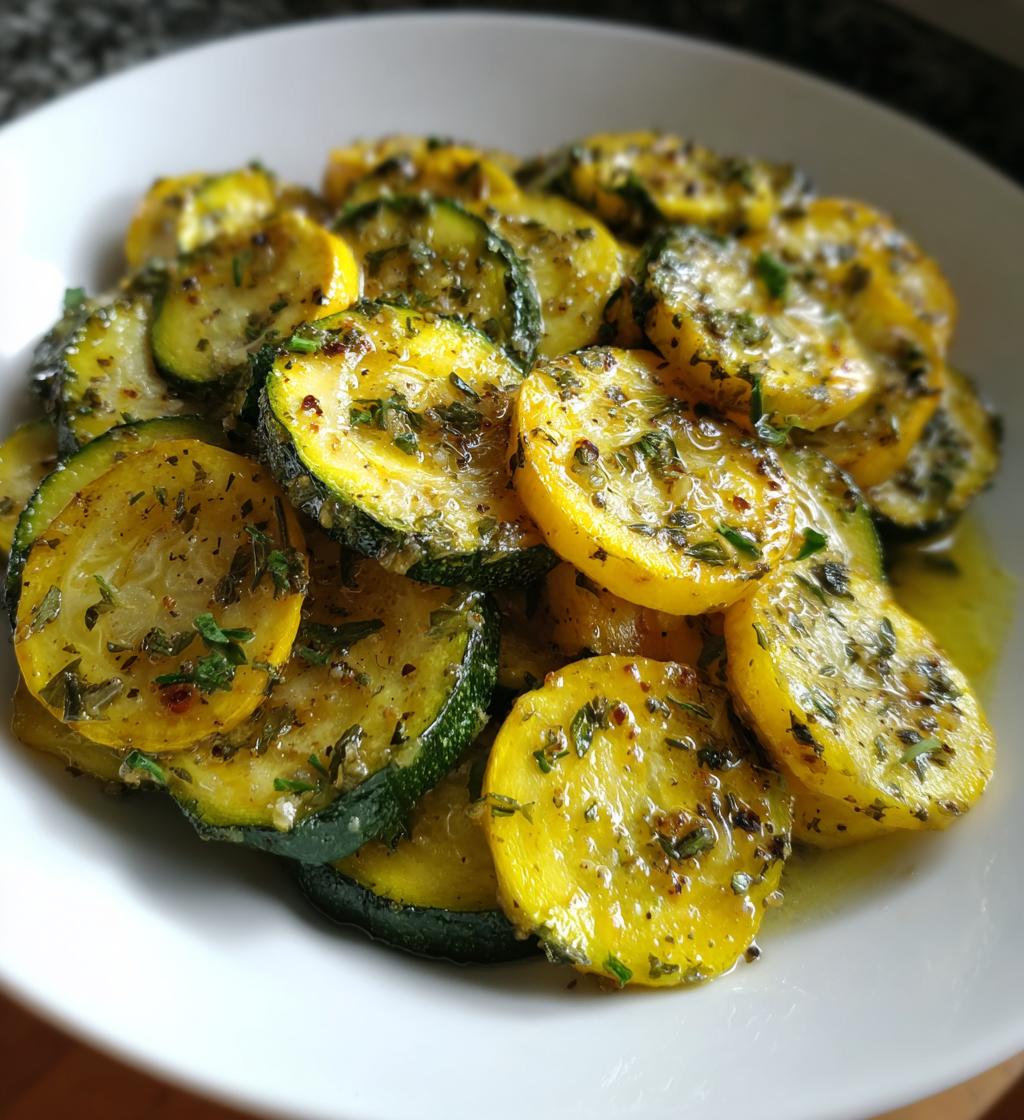 roasted zucchini and squash