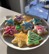 royal icing christmas cookies