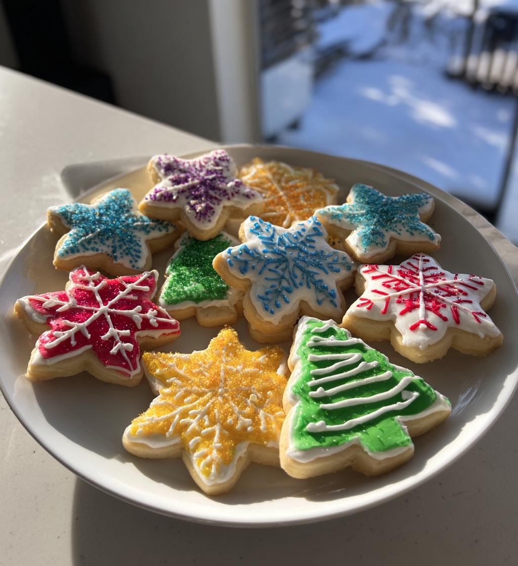royal icing christmas cookies