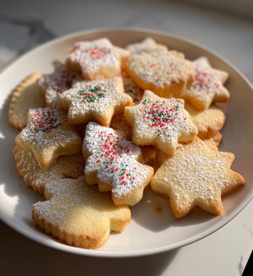 shortbread cookies christmas
