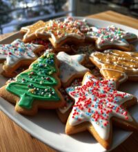 simple christmas cookies decorated